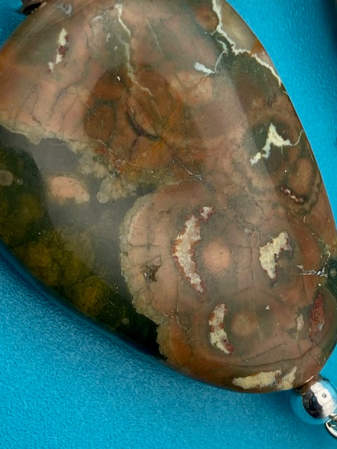 Rhyolite Oval Earrings