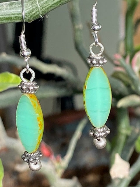 Green Heaven Earrings