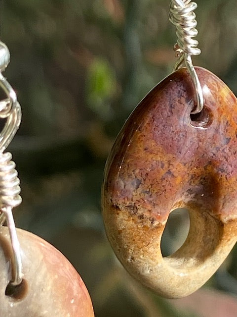 Landscape Jasper Earrings